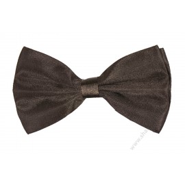 S 4400 Тъмнокафява мъжка папийонка