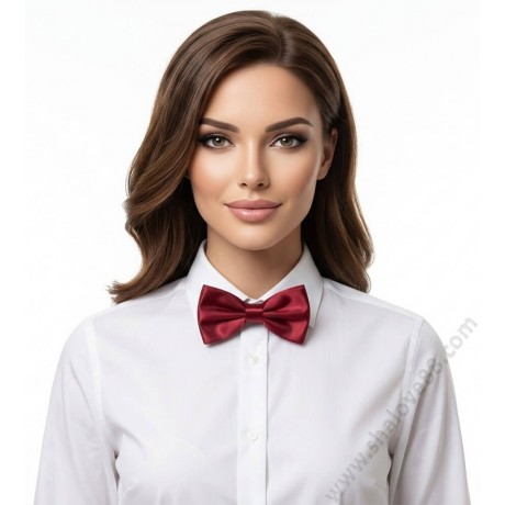 Стилна унисекс папийонка с коприна в наситени нюанси. Shalove 88 S 4400.