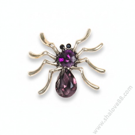 S 001/1158 злато Тюрбан с брошка със сафир