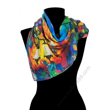 S 4313 Романтично фишу с цветя за специални поводи