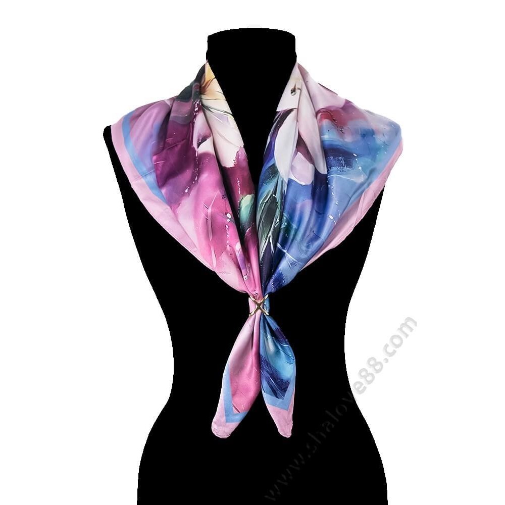 S 3118-3 Луксозно копринено фиши с две лица