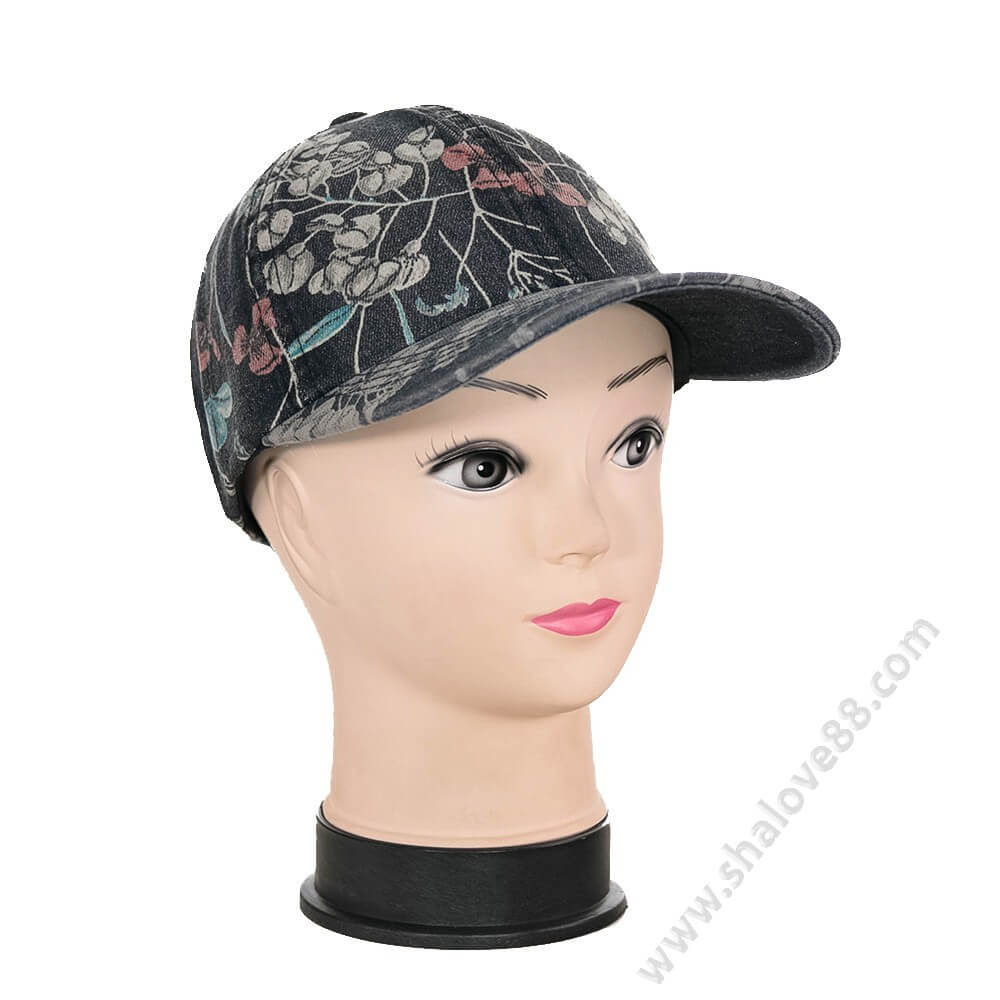 S 2022-1 Красива дънкова шапка с козирка