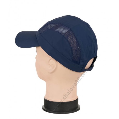 S 2023-1 Дамска лятна шапка с козирка в тъмносиньо