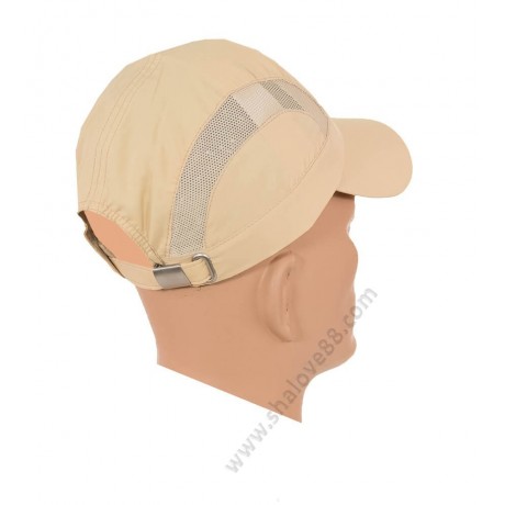 S 2023-1 Мъжка лятна шапка с козирка в бежово