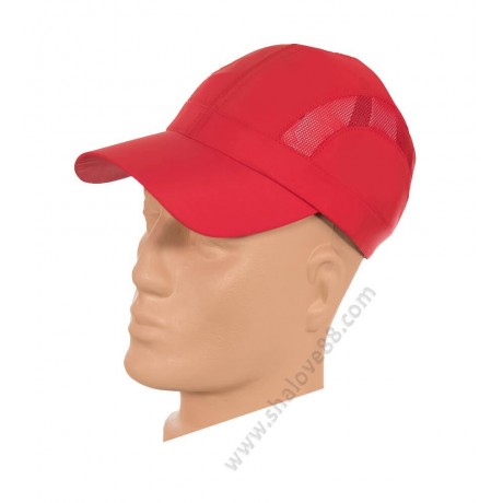 S 2023-1 Мъжка лятна шапка с козирка в червено