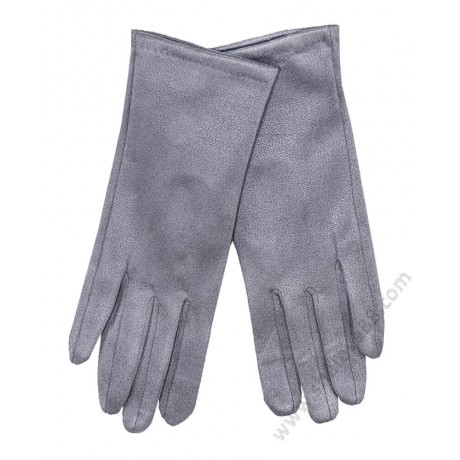 S 3603 сиво-розов /220-1 Красив дамски шал с две лица и ръкавици