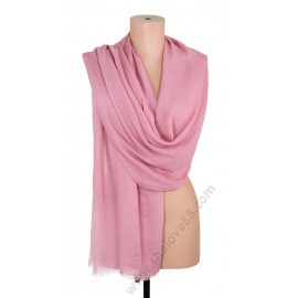 S 1715 Памучен летен дамски шал в цвят пепел от рози