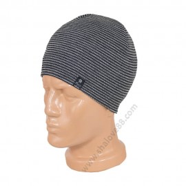 S 2224 Мъжка зимна шапка в сиво