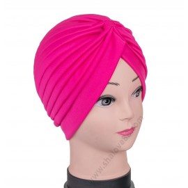 S 001 Класически дамски тюрбан в циклама