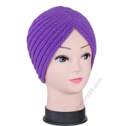 S 303 Дамски тюрбан в лилаво
