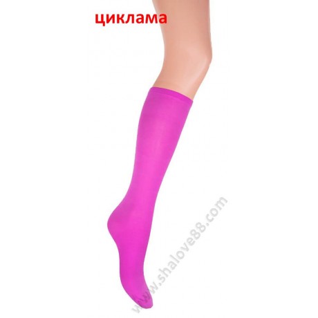 S 802 Цветни плътни чорапи за народни танци в 17 цвята